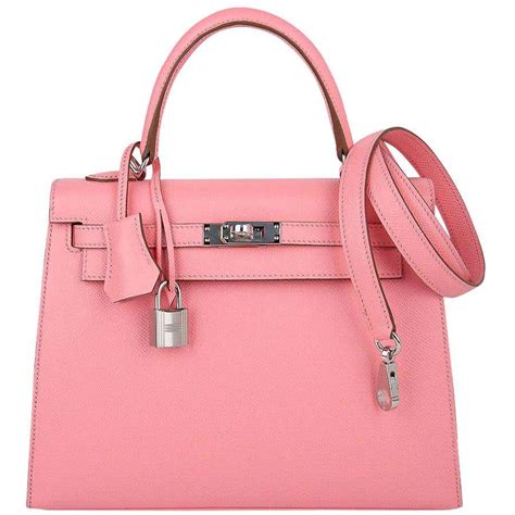 pink hermes kelly bag.